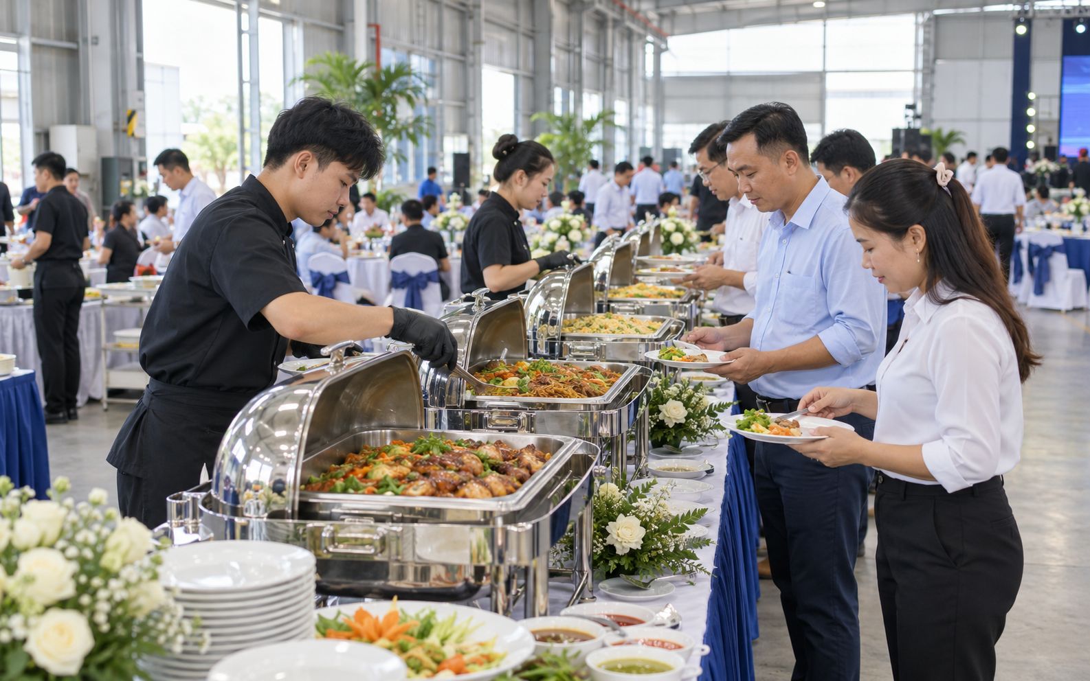 Quầy buffet